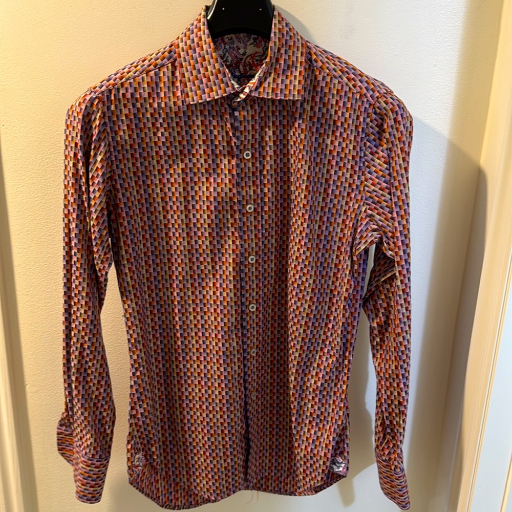 Robert Graham dress shirt, classic fit, XS